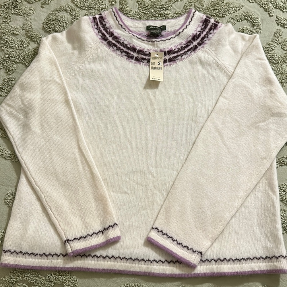 NWT Eddie Bauer Women’s Sweater XL